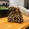 Animal Pattern Underarm Bag Women Mini Plush Shoulder Handbags Purse (7)