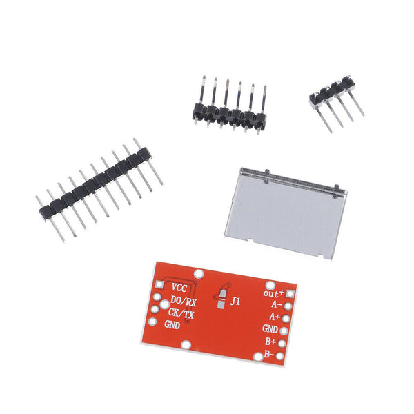 HX711 Dual-channel 24-bit A/D conversion weighing sensor modul_AUB Bj