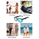 Audio Sunglasses Smart Bluetooth 5.0 Headset Glasses,Open Ear Style Listen Music