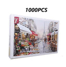 Educational 1000 Piece Jigsaw Puzzles Paris Flower Street Adults Kids Puzzle  Cy