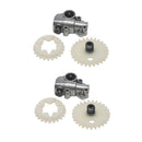 2x Chain Oil Pump Spur Gear Wheel for Stihl 028 038 048 MS380 MS381 Chainsaw