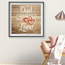 5D DIY Full Drill Diamond Painting Letter Embroidery Kit Bedroom Wall Decor