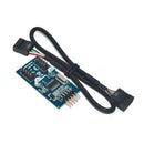 Motherboard USB 9P Header Male 1to2 Female Adapter Splitter Extension Cable Port