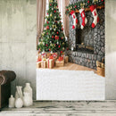 Christmas Element Backdrop Cloth Photographic Prop (Background Cloth-D) A