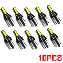 10X T10 194 168 CANBUS LED License Plate Interior Wedge Light Bulbs Bright White