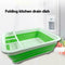 Kitchen Collapsible Dish Drainer Drying Rack Strainer Cup Tray Plate Favor A6B6