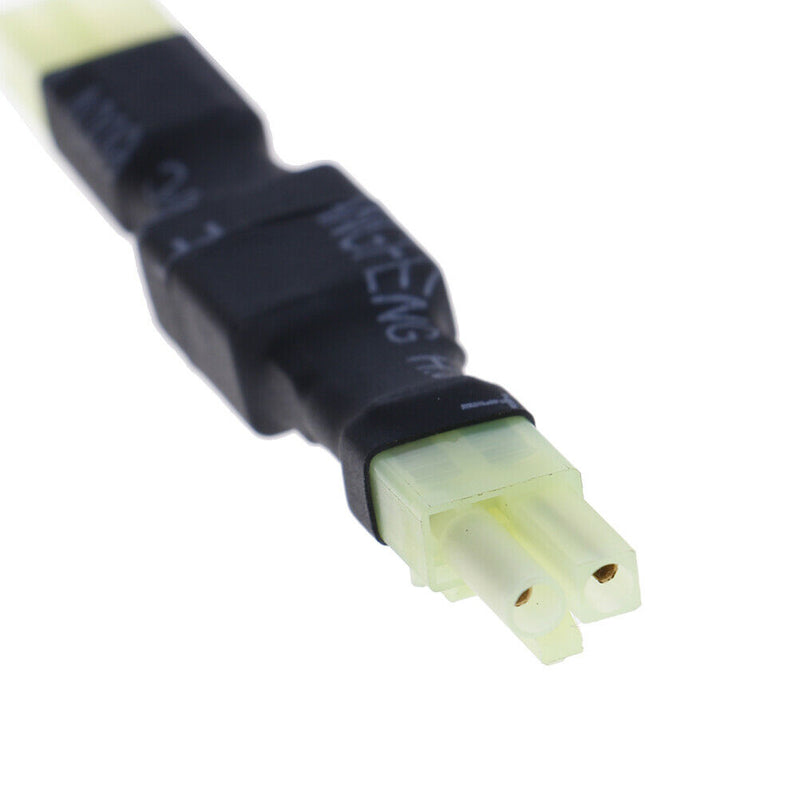 2Pcs Wireless T Plug Male / Female to Female / Male T Plug Connector Adapter 3c