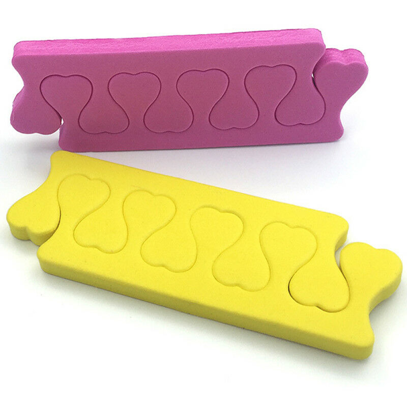 20x Sponge Foam Finger Toe Separator Nail Art Salon-Pedicure Manicure Tool NBG