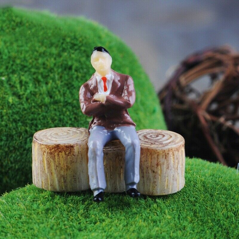 Fish Tank Small Ornaments Wooden Pile Pier