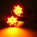 2Pcs Motorcycle Turn Signal 6Led Indicator Locomotive Universal Turn Signal