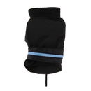 Pet Dog Waterproof Clothes with LED Luminous Strip Reflective Coat Black S