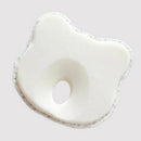Baby Newborn Pillow Memory Prevent Flat Head Anti Roll Pillow White Bear