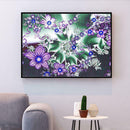 5D DIY Special Shaped Diamond Painting Flower Pattern Cross Stitch Home Decor