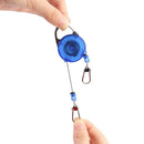 Fly Fishing Retractor Tools Fishing Retractable Key Ring Holder Extractor FiE2T9