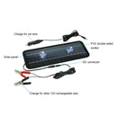 12V 4.5W Portable Solar Panel Power Car Universal Boat Battery Charger Back