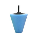 1X(3Pcs Cone Shaped Sponge Foam Pad Polishing Wax Polishing Pad Tool For Ca