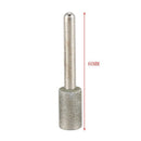 6 mm shank 12 mm cylinder head Diamond grinding head 5 pieces