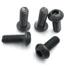 M5x10mm 10.9 Alloy Steel Button Head Hex Socket Cap Screw Bolt 100pcs Q5A2