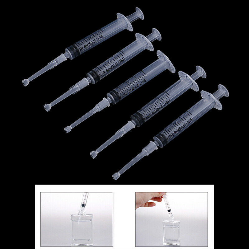 5Pcs Perfume Refill Plastic Diffuser Syringe Dispensing Required Cosmetic To Gn