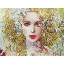 5D DIY Special Shaped Diamond Painting Beauty Cross Stitch Mosaic Kit Decor