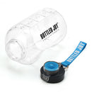 1 Gallon Large Water Bottle Hydration Time Marker Big Jug for Exercise Camp