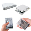 Portable Waterproof Emergency Space Rescue Thermal Mylar Blanket 1.3 x 2.1m