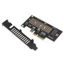 M.2 NVMe Express Card M Key to PCIE 3.0 X4 Adapter External SSD Support 230S Bj