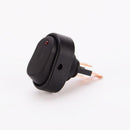 5 X 12V 30A Heavy Duty Round LED Rocker Toggle Switch for Car Motor Boat Red