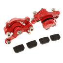 2x Mechanical Disc Brake Calipers for Pocket Bike,Mini Dirt ATV,Scooter,Go Kart