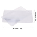 Credit Card Magnifier Pocket Credit Card Fresnel Transparent Magnifying Glass BX