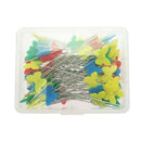 Colorful Butterfly Head Pins, 100Pcs Sewing Dressmaking Wedding Quilting