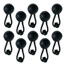 5 Pairs Bungee Shock Cord Clip Loop With Knob For Boat Truck Canvas
