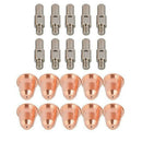 10 x PR0110 Electrode + 10 x PD0116-08 Nozzles for S25 S45 Plasma Cutter To