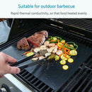 2X Outdoor BBQ Grill Mat Non-Stick Bake Grilling Mats Barbecue Pad Fiber Cloth