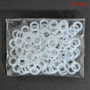 120Pcs White Rubber O-Ring Dampers Keycap Mechanical keyboard For CherryNEW