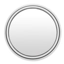 Wide Angle Adjustable Round Convex Car Rearview Blind Spot Mirror (White)