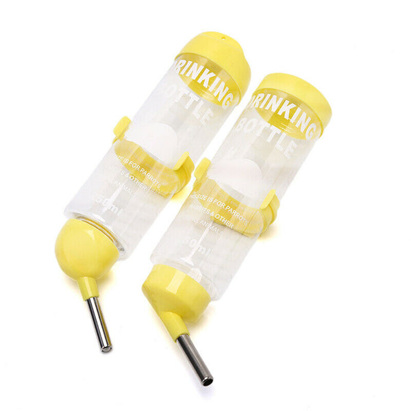 250ml Plastic Hamster Drinker Water Bottle Dispenser Hanging Pet Drinking BSEAU