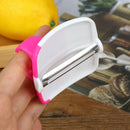 Finger Held Palm Peeler Easy Hold Vegetable Fruit Slicer Peeler Durabl JR