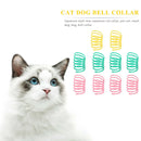 10pcs Plastic Cat Teaser Spring Pet Funny Interactive Flexible Coil Toys