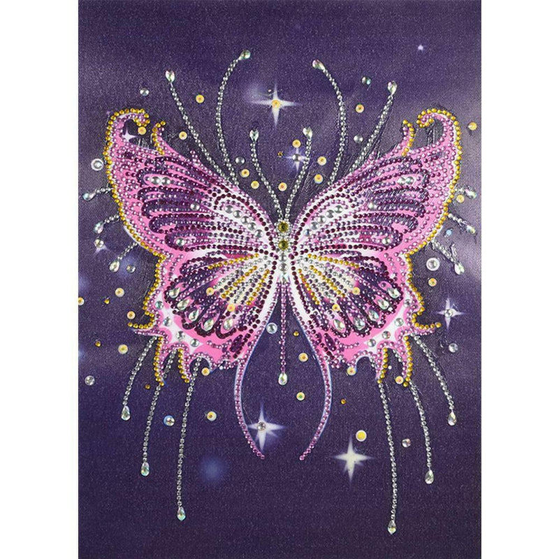 5D DIY Special Shaped Diamond Painting Butterfly Cross Stitch Embroidery