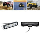 6" 48W 16LED Work Light Flood Beam Bar Car SUV Truck OffRoad Driving Fog Lamp FT