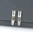 Mini Pocket Bag Suspension Clip Stainless Steel with Key Chain Carabiner