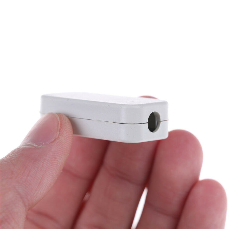 5pcs White Plastic Black Waterproof Case Project Junction Box 40*20*11mm SESE