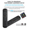 G50S 2.4GHz Wireless Voice Air Mouse Remote Control with Built-in Gyroscope