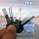 36PCS Car Terminal Removal Tool Wire Plug Connector Extractor Puller Release Pin