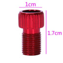 6Pcs Alloy Adapter Presta To Schrader Valve Adapter Converter Bicycle Bike