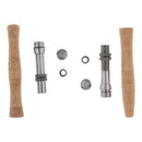 2Set Spinning Fishing Rod Building Repair Composite Cork Handle Grip & Reel Seat
