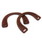 1 Pair Wooden U-shaped Handles Replacement for Handmade Bag Handbags Purse