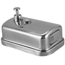 500ml Bathroom Stainless Steel Wall Mounted Lotion Pump Soap Shampoo Dispen T2E8