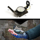 Metal Pocket Army Style Compass Military Camping Hiking Survival Marching N